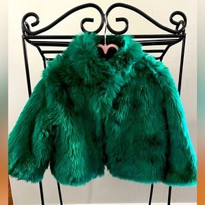 Janie & Jack Faux Fur Jacket